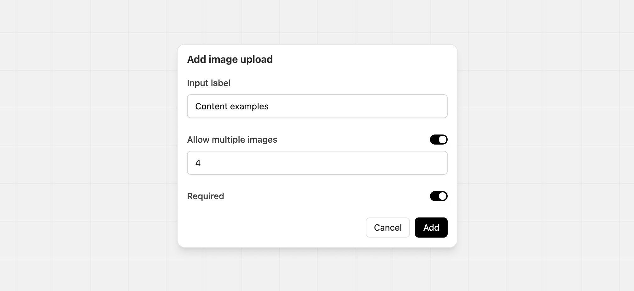 Adding image upload