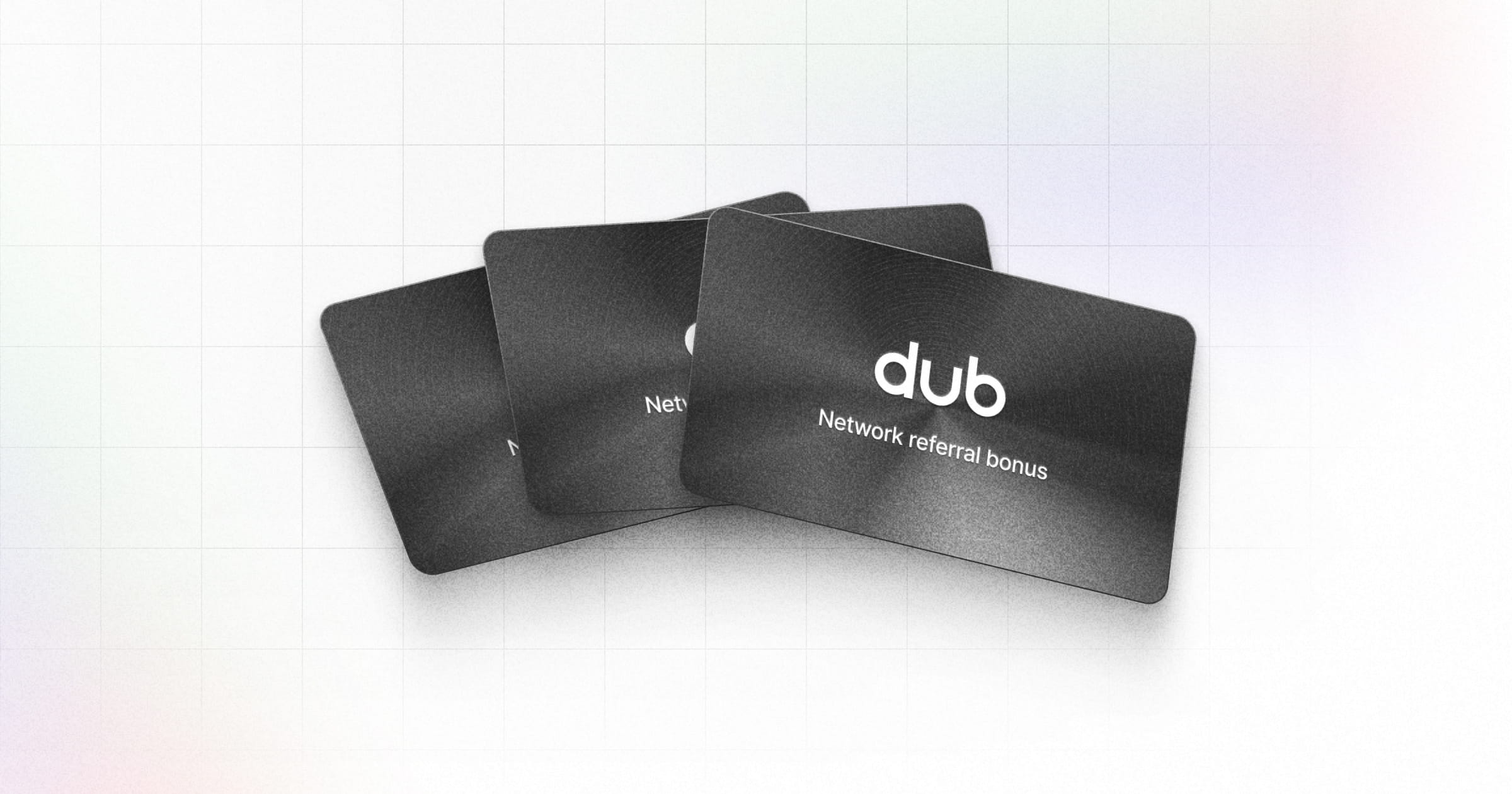 Network referral bouns cards