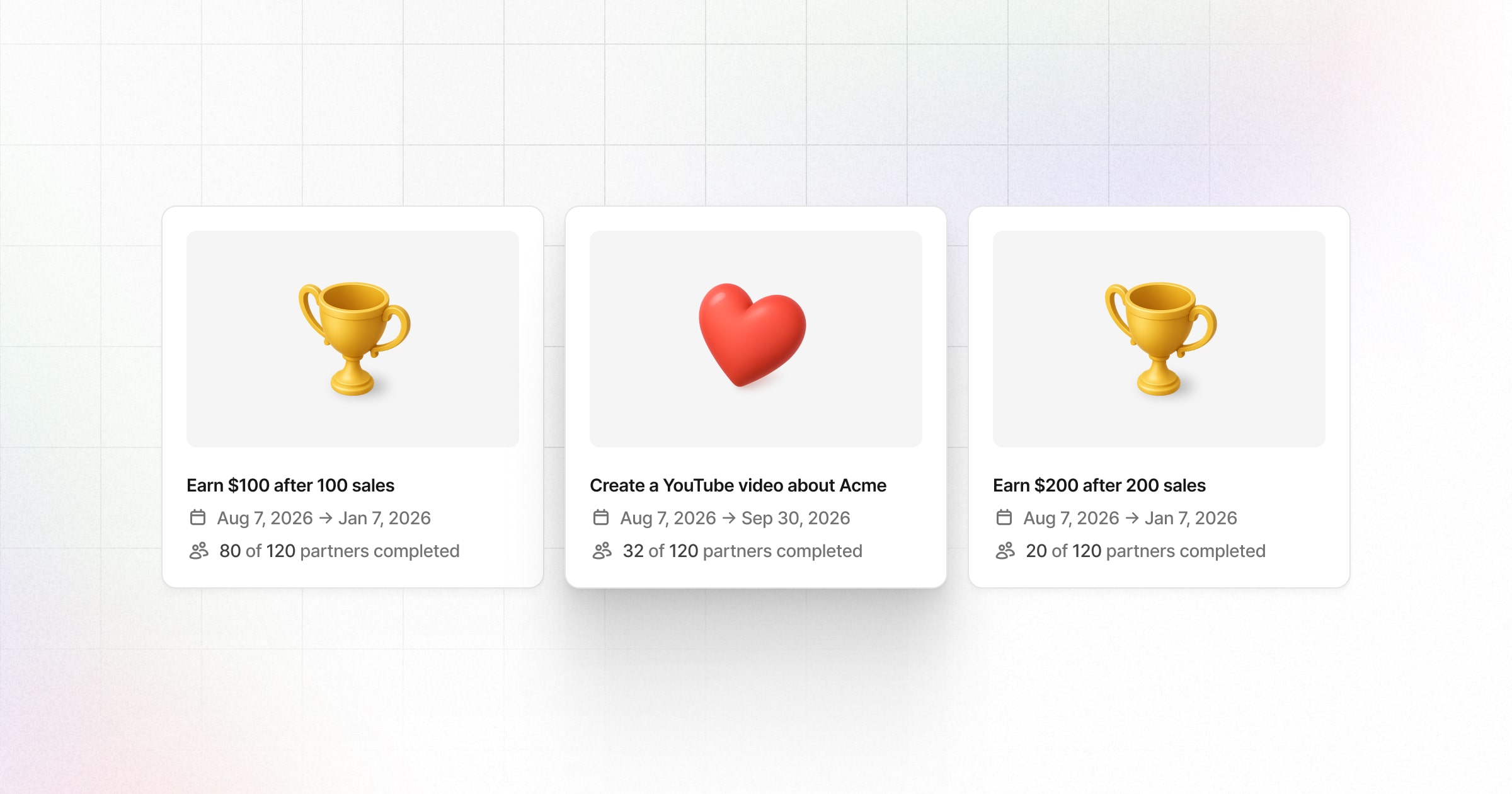Program bounties