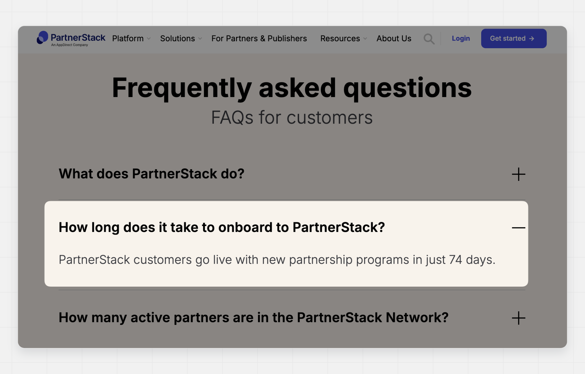 PartnerStack's FAQ